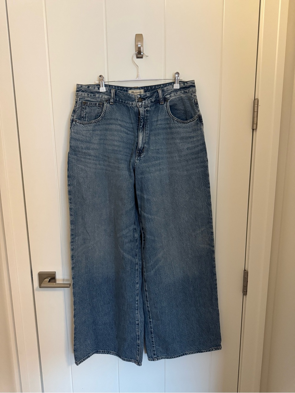 Women’s Wide Leg Blue Jeans - Classic Denim | Madewell Curvy